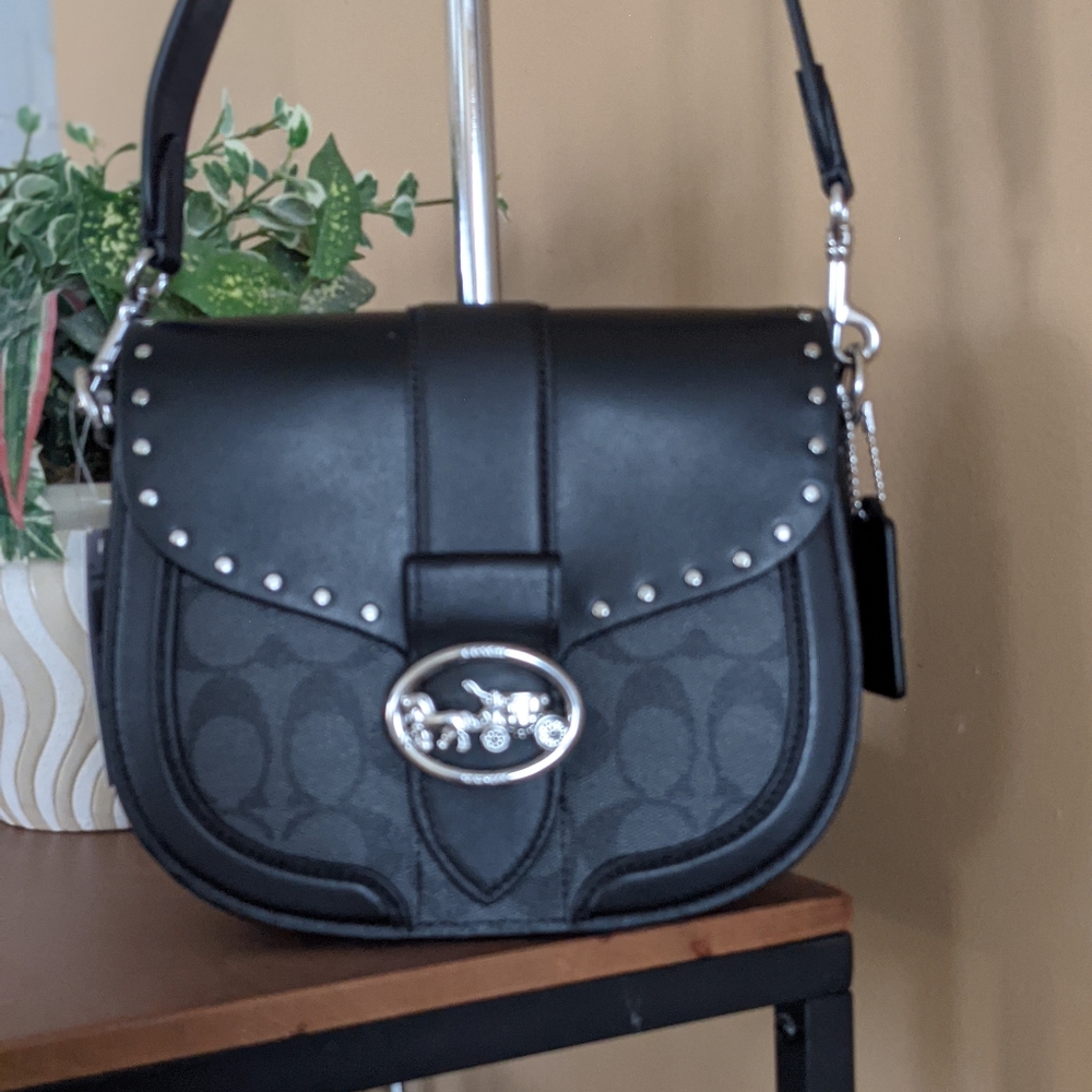 Coach Georgie Saddle Bag